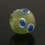 Ancient glass stratified eye beads of Roman period 318b